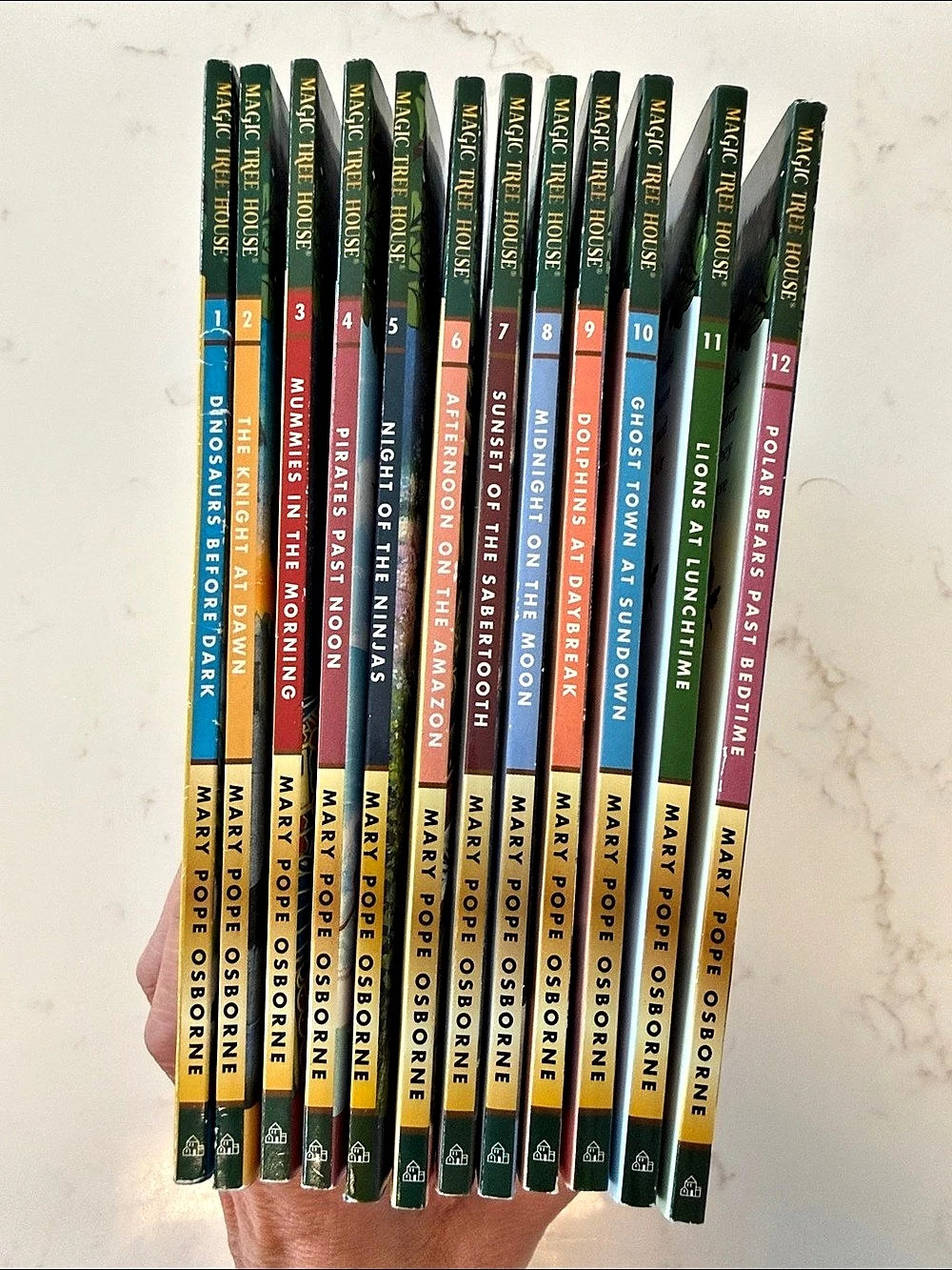 Magic Tree House Books 1-12 Box Set Kids Learning Books